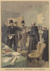 Polizeidurchsuchung der Büros der Zeitung La Croix